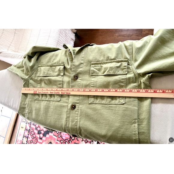 EVERLANE  The Everyone Spring Shirt Jacket in Light Green - Men's S/ Women's L - Picture 11 of 14